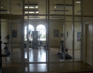 The gym 